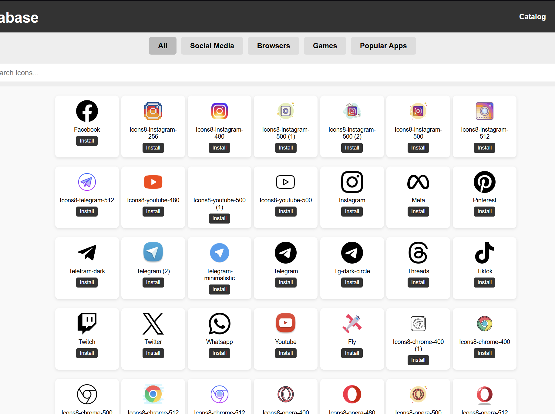 icon changer